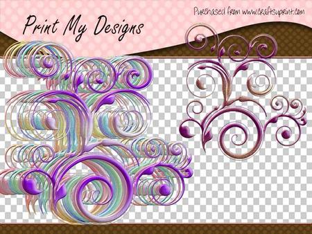 Floral Fancy Elements Cu4cu
