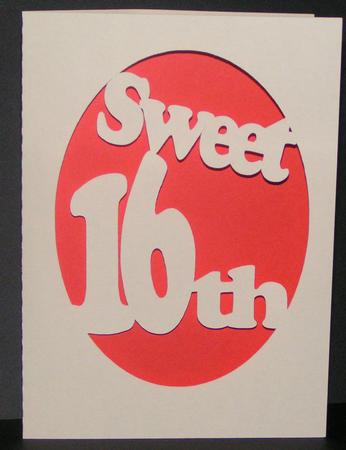 Sweet 16 Birthday Craft Robo File