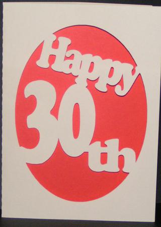 Happy 30th Birthday Craft Robo File