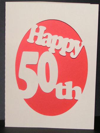 Happy 50th Birthday Craft Robo File