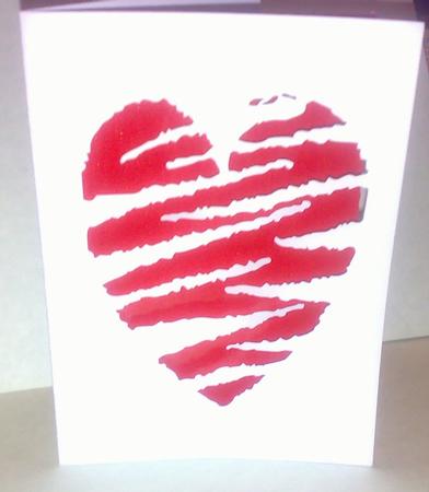 Love Heart File Craft Robo
