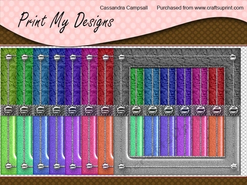 8 x 8 Frames CU & CU4CU ok png format