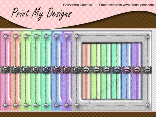 8 x 8 Frames CU & CU4CU ok png format
