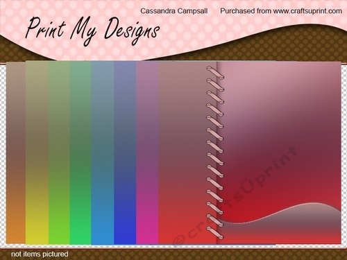stunning 8 x 8 card fronts toppers / backgrounds