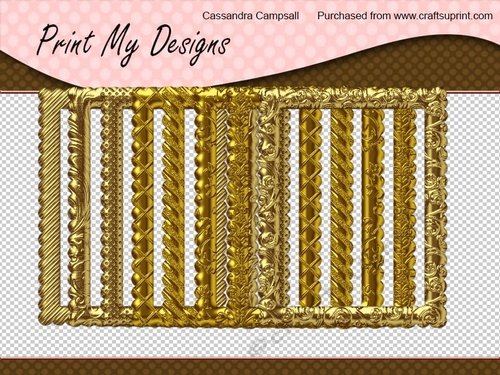 stunning  Frames card fronts toppers / backgrounds