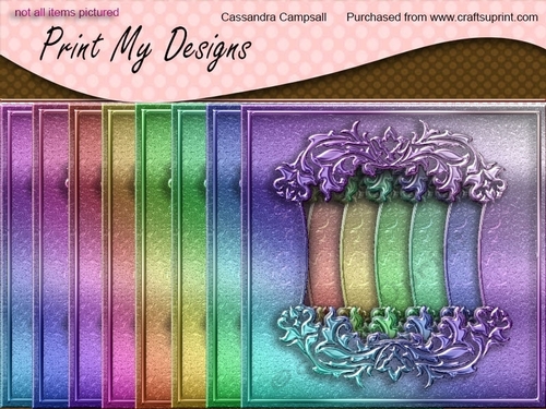 Stunning Rainbow frames cu4cu cu and pu ok 