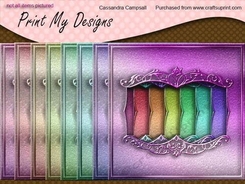 Stunning Rainbow frames cu4cu cu and pu ok 