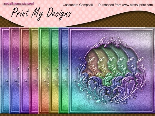 Stunning Rainbow frames cu4cu cu and pu ok 