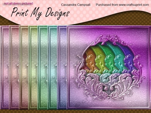 Stunning Rainbow frames cu4cu cu and pu ok 
