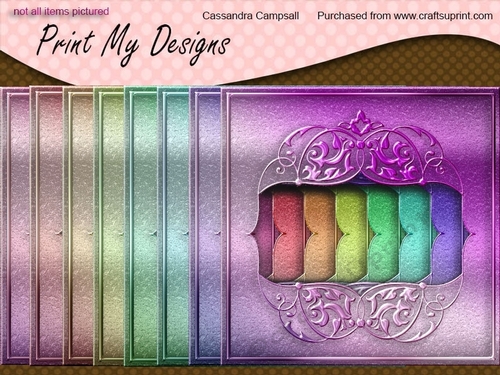 Stunning Rainbow frames cu4cu cu and pu ok 
