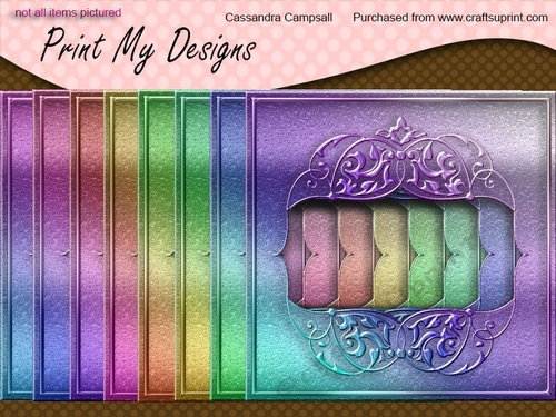 Stunning Rainbow frames cu4cu cu and pu ok 
