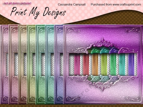 Stunning Rainbow frames cu4cu cu and pu ok 