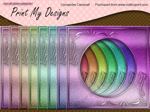 Stunning Rainbow frames cu4cu cu and pu ok 