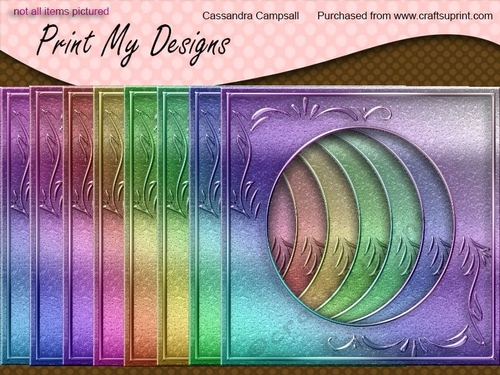 Stunning Rainbow frames cu4cu cu and pu ok 