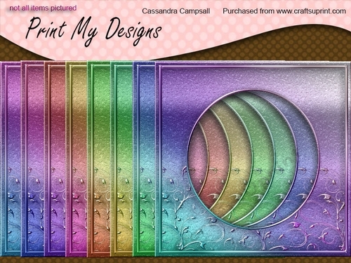 Stunning Rainbow frames cu4cu cu and pu ok 