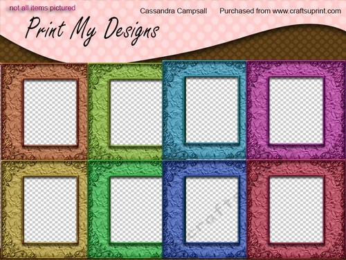 8x8 frames, card fronts cu4cu cu and pu ok 