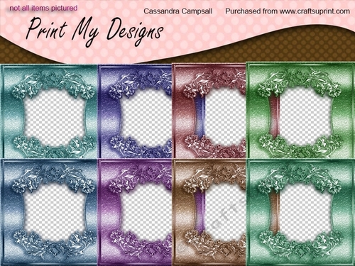 8x8 frames, card fronts cu4cu cu and pu ok 