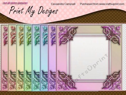 8x8 frames, card fronts cu4cu cu and pu ok 