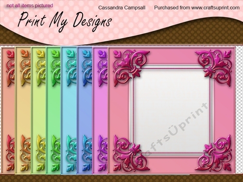 8x8 frames, card fronts cu4cu cu and pu ok 