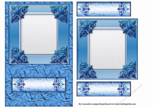 Quick card Blank Card Front