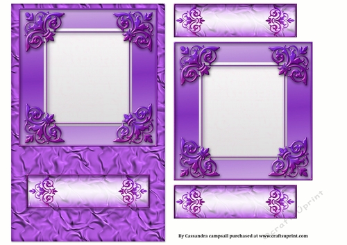 Quick card Blank Card Front