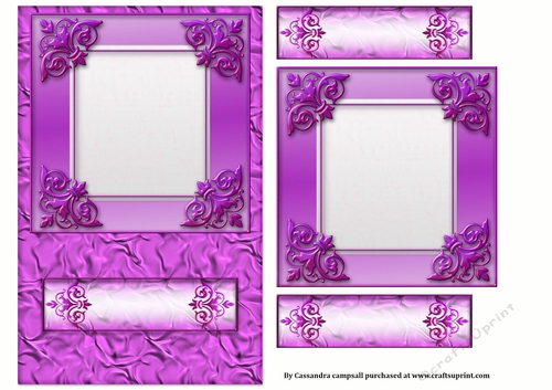 Quick card Blank Card Front