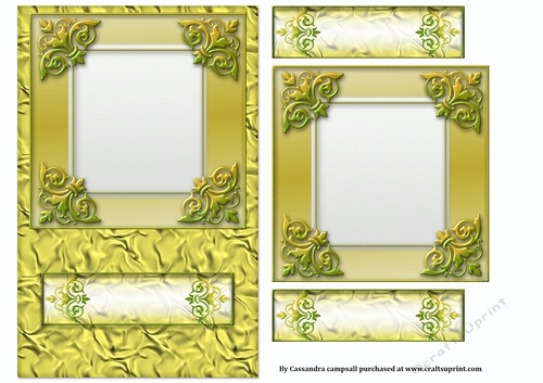 Quick card Blank Card Front