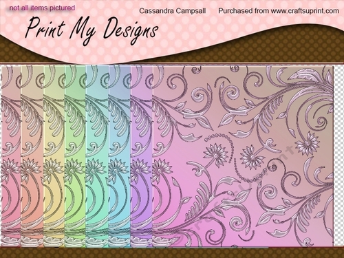 Floral backgrounds 8x8 300dpi png files cu4cu ok