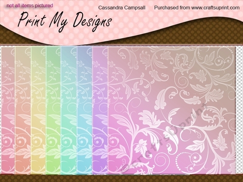 Floral backgrounds 8x8 300dpi png files cu4cu ok