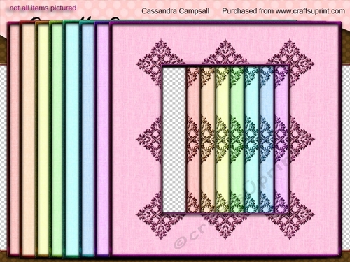 Frames 8x8 300dpi png files cu4cu ok