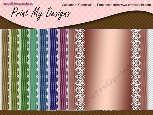 Lace background mat dolly designer resource 