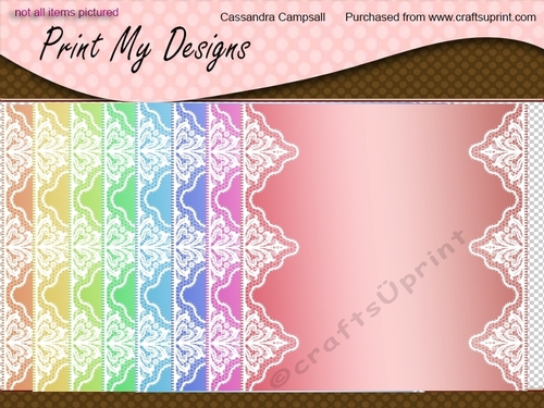 Lace background mat dolly designer resource 