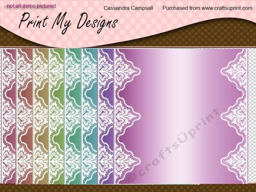 Lace background mat dolly designer resource 
