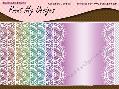 Lace background mat dolly designer resource 