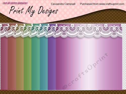 Lace background mat dolly designer resource 