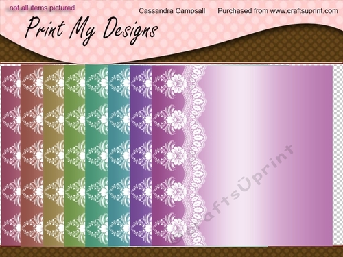 Lace background mat dolly designer resource 