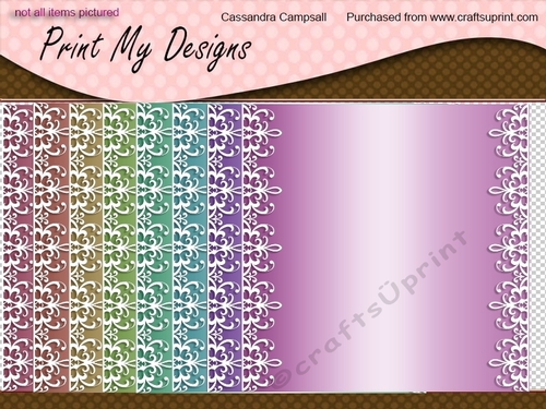 Lace background mat dolly designer resource 