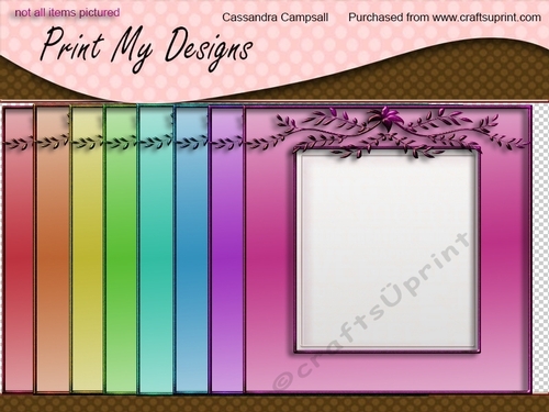 Decorative frames 8x8 300dpi png files cu4cu ok