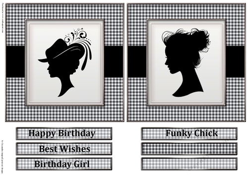 silhouette Lady