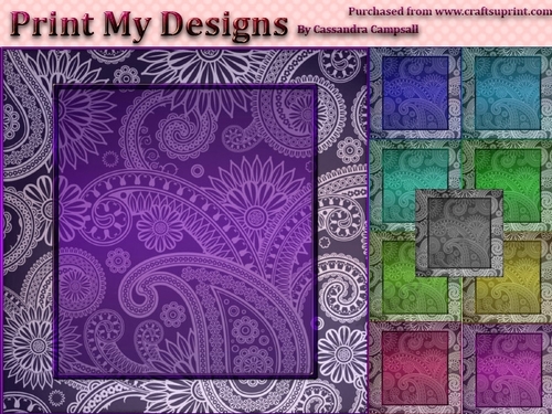 various 2400 x 2400 frame backgrounds  300 dpi cu ok 