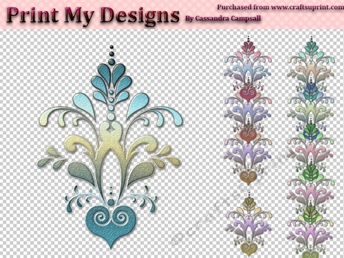 various ornimental designs