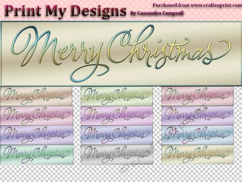 Christmas tags