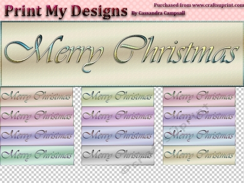 Christmas tags