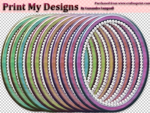 10 oval and pearl frames 300 dpi png