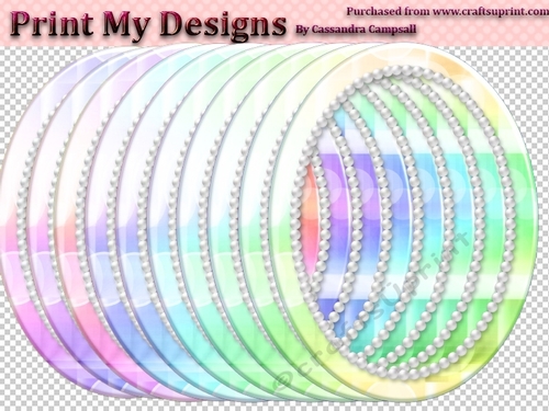 10 oval and pearl frames 300 dpi png