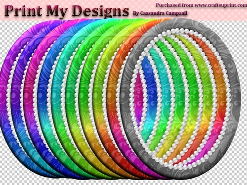 10 oval and pearl frames 300 dpi png