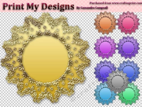 10 stunning frames 300 dpi png