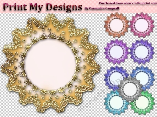 10 stunning frames 300 dpi png