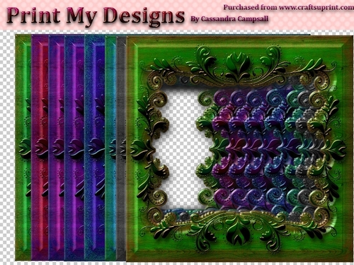 10 stunning frames 300 dpi png