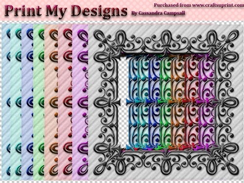 10 stunning frames 300 dpi png